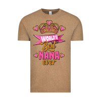 Vintage Coffee world's best nana ever Vintage Tee - Jasminsmagicworld