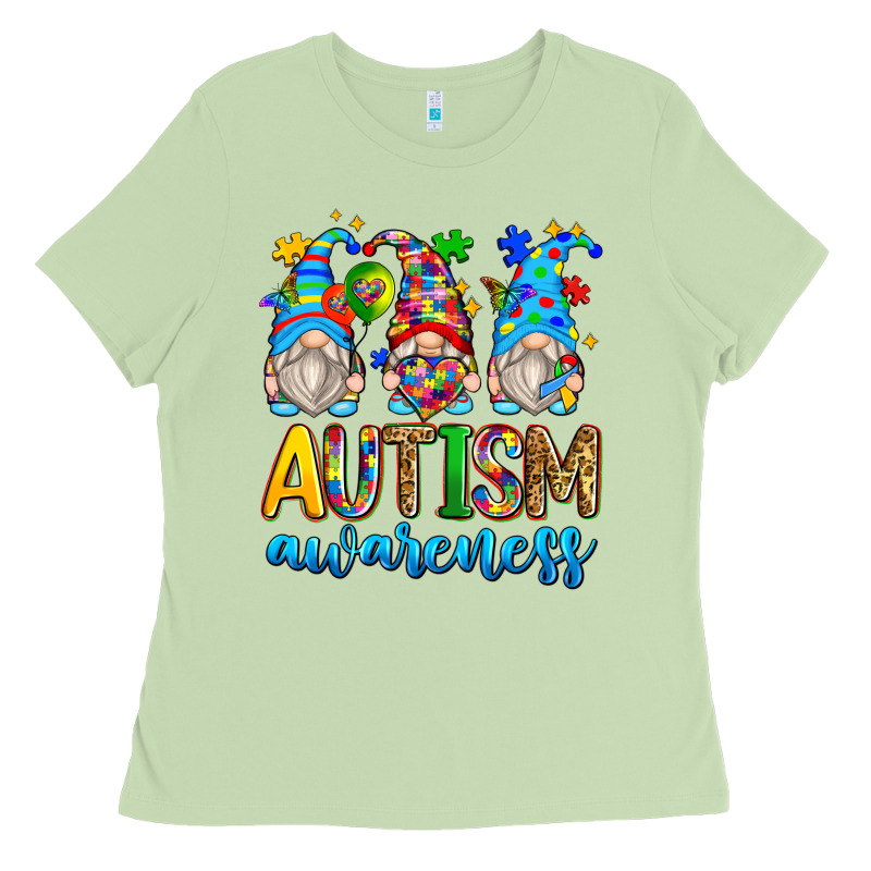 Autism Awareness Gnomes Ladies Tee by Zillion Design Studio | Teevron