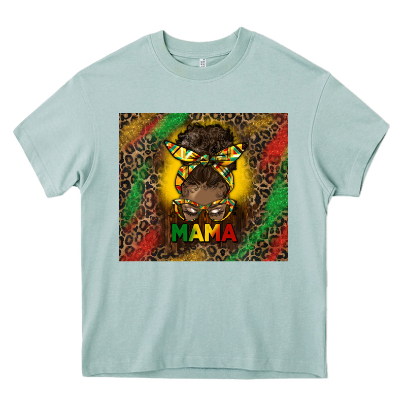 Juneteenth Afro Bun Mama Tumbler Heavy Core Tee by HRA Design Shop | Teevron