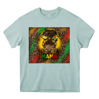 Arona juneteenth afro bun mama tumbler Heavy Core Tee - HRA Design Shop