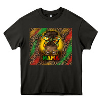 Asphalt juneteenth afro bun mama tumbler Heavy Core Tee - HRA Design Shop