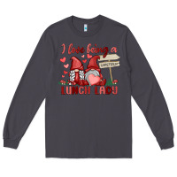 Smoke i love being a lunch lady Long Sleeve Tee - MaliasSmallBusiness