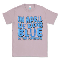 Lilac in april we wear blue autism awareness Classic Tee - MaliasSmallBusiness