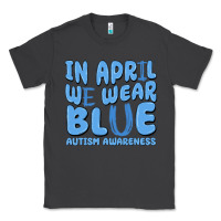 Smoke in april we wear blue autism awareness Classic Tee - MaliasSmallBusiness