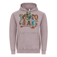 Vintage Zinc rodeo crazy bucking bronco cowboy Vintage Hoodie - Artiststas