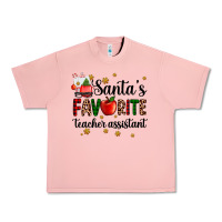 Salmon santa's favorite teacher assistant Urban Heavy Tee - AdoDesignShop