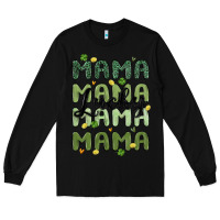 Black lucky mama Long Sleeve Tee - MaliasSmallBusiness