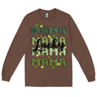 Chestnut lucky mama Long Sleeve Tee - MaliasSmallBusiness