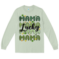 Matcha lucky mama Long Sleeve Tee - MaliasSmallBusiness