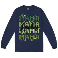Navy lucky mama Long Sleeve Tee - MaliasSmallBusiness