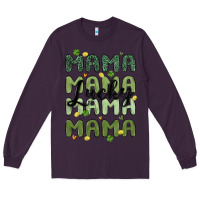 Plum lucky mama Long Sleeve Tee - MaliasSmallBusiness