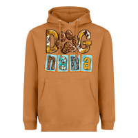 Meerkat Dog Nana with Paw Heavyweight Hoodie - texasbilliewilder
