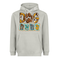 Moon Dust Dog Nana with Paw Heavyweight Hoodie - texasbilliewilder