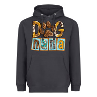 Smoke Dog Nana with Paw Heavyweight Hoodie - texasbilliewilder
