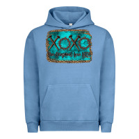 Pigment Pebble Blue The original love letter Easter Jesus Urban Hoodie - OliviaCreatesArt