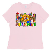 Bubblegum Pink mom #autism life Ladies Tee - Zillion Design Studio