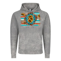 Cloud Rock gemstone sunflower background Vintage Hoodie - AdoDesignShop