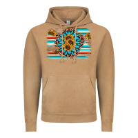Vintage Camel gemstone sunflower background Vintage Hoodie - AdoDesignShop