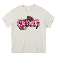 Cream howdy honey valentine's day Heavy Core Tee - FaDigitalArtStudio