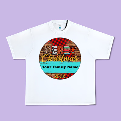(preview)custom Christmas Ornament Urban Heavy Tee Designed By Jasminsmagicworld