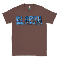 Chestnut in april we wear blue autism awareness Classic Tee - MaliasSmallBusiness