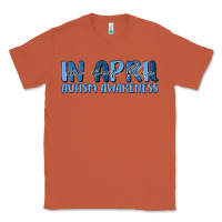 Copper in april we wear blue autism awareness Classic Tee - MaliasSmallBusiness
