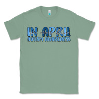 Sage in april we wear blue autism awareness Classic Tee - MaliasSmallBusiness