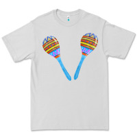 Dove Grey blue maracas Premium Tee - FaDigitalArtStudio