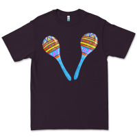 Plum blue maracas Premium Tee - FaDigitalArtStudio