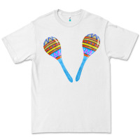 White blue maracas Premium Tee - FaDigitalArtStudio