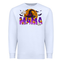 White Halloween Mama Premium Sweatshirt - texasbilliewilder