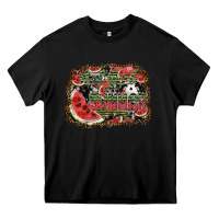 Black hot girl summer Heavy Core Tee - SublimationCraftShop
