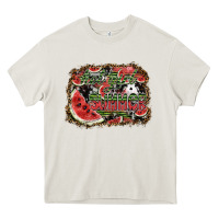 Cream hot girl summer Heavy Core Tee - SublimationCraftShop