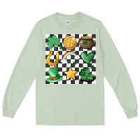 Matcha checker board lucky charms Long Sleeve Tee - MaliasSmallBusiness
