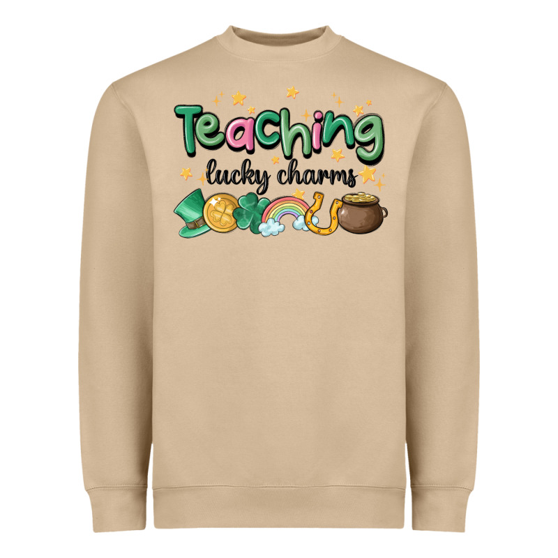 Teaching Lucky Charm Heavyweight Sweatshirt by MaliasSmallBusiness | Teevron