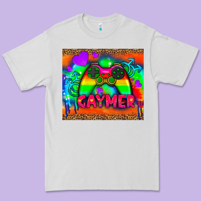 Lgbtq Gaymer And Gender Symbol Tumbler Premium Tee Designed By Hra Design Shop