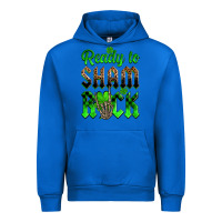Cobalt St. Patricks' Day ready to sham rock Urban Hoodie - OliviaCreatesArt