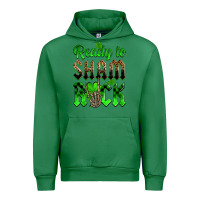 Emerald St. Patricks' Day ready to sham rock Urban Hoodie - OliviaCreatesArt