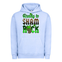 Pigment Grape Ice St. Patricks' Day ready to sham rock Urban Hoodie - OliviaCreatesArt