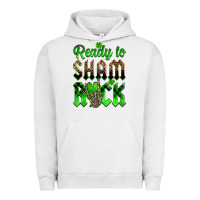 Pigment Lunar Rock St. Patricks' Day ready to sham rock Urban Hoodie - OliviaCreatesArt