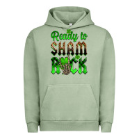 Pigment Oil Green St. Patricks' Day ready to sham rock Urban Hoodie - OliviaCreatesArt