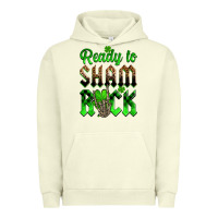 Pigment Pistachio St. Patricks' Day ready to sham rock Urban Hoodie - OliviaCreatesArt