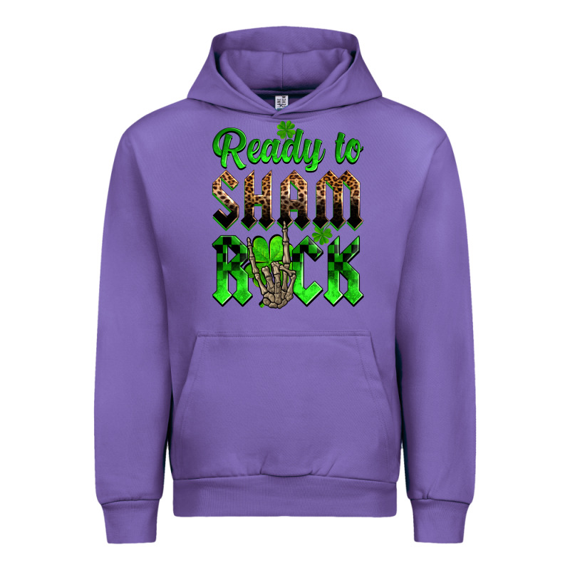 St. Patricks' Day Ready To Sham Rock Urban Hoodie by OliviaCreatesArt | Teevron
