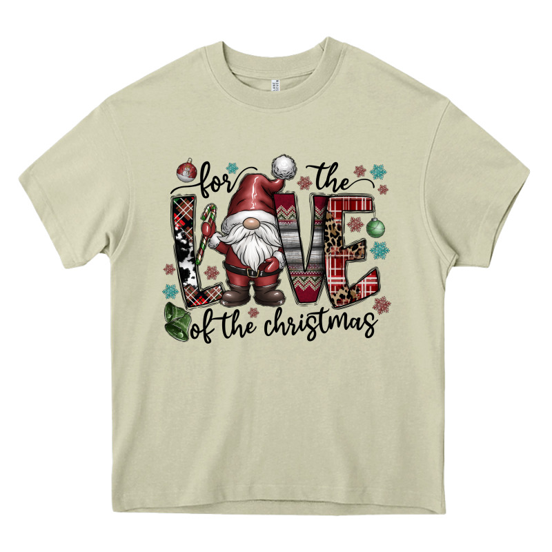 For The Love Of The Christmas Heavy Core Tee by CowhideDigitalArt | Teevron