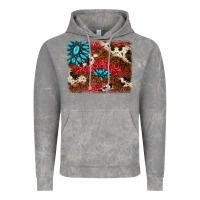 Cloud Rock gemstone cowhide background Vintage Hoodie - AdoDesignShop