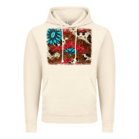 Vintage Artic gemstone cowhide background Vintage Hoodie - AdoDesignShop