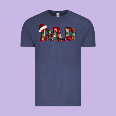 Christmas Dad Vintage Tee Designed By Adodesignshop