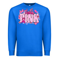 True Royal Think pink Premium Sweatshirt - NancyCooperArtShop