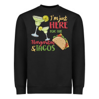 I'm Here For The Margaritas And Tacos Heavyweight Sweatshirt | Teevron