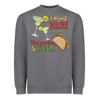 Storm i'm here for the margaritas and tacos Heavyweight Sweatshirt - MaliasSmallBusiness